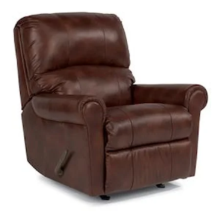 Recliner with Rolled Arms